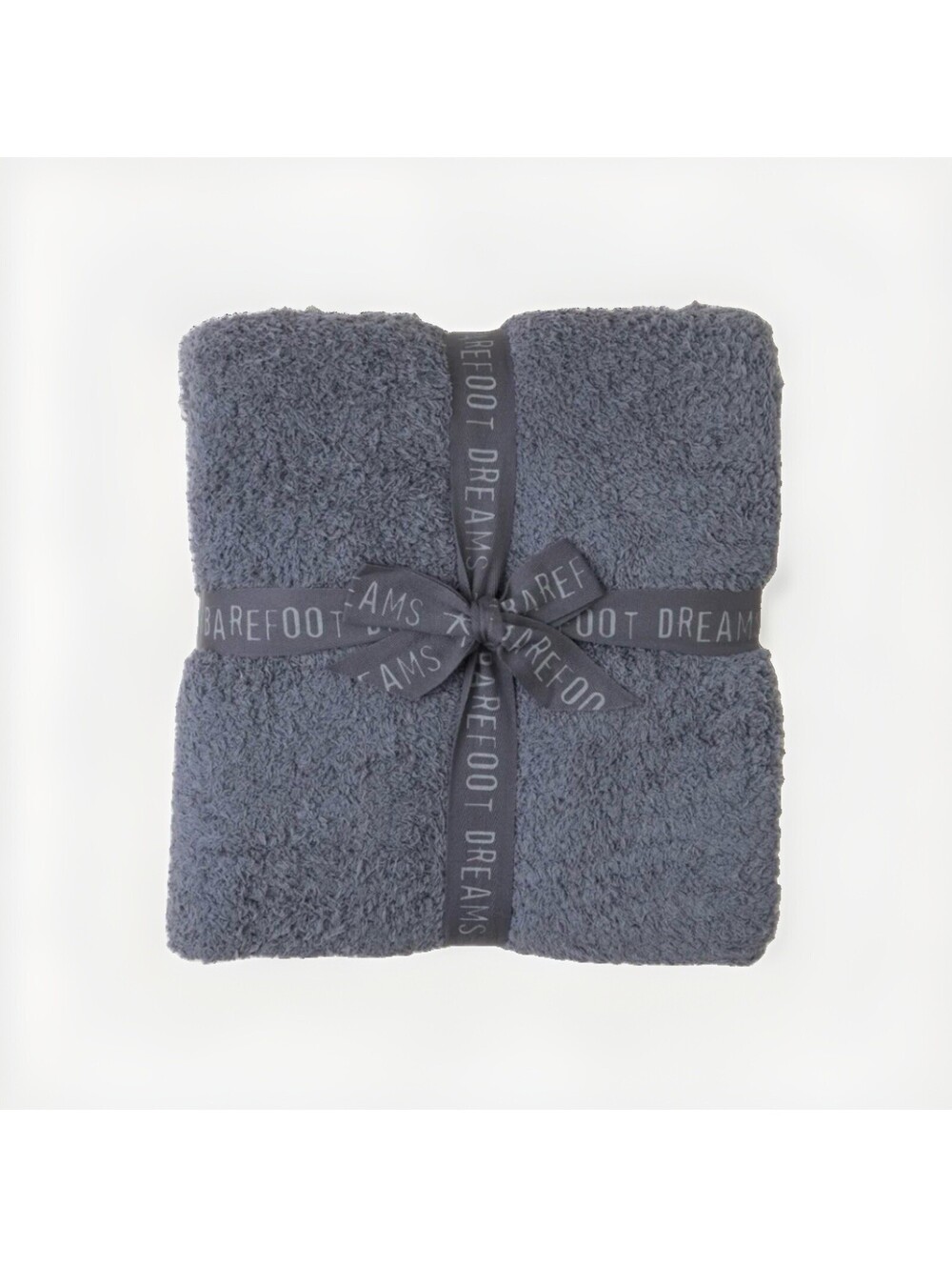 NEW Barefoot Dreams CozyChic Throw in Graphite 54” x 72” NWT MSRP $158